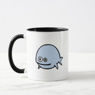 Mug Poissons de FreeDos - bleu
