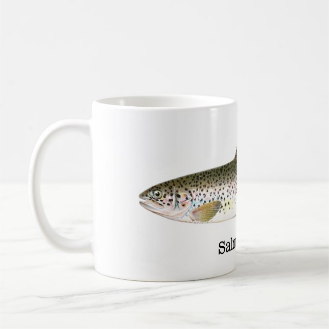 Mug Poissons de truite saumonée (Gauche)