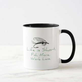 Mug Poissons Plus, Travaillez Moins !