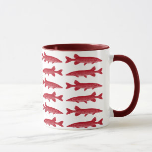 Mug Poissons rouges de Muskie