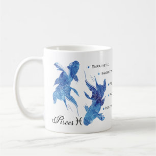 Mug Poissons Zodiac Traits Musique