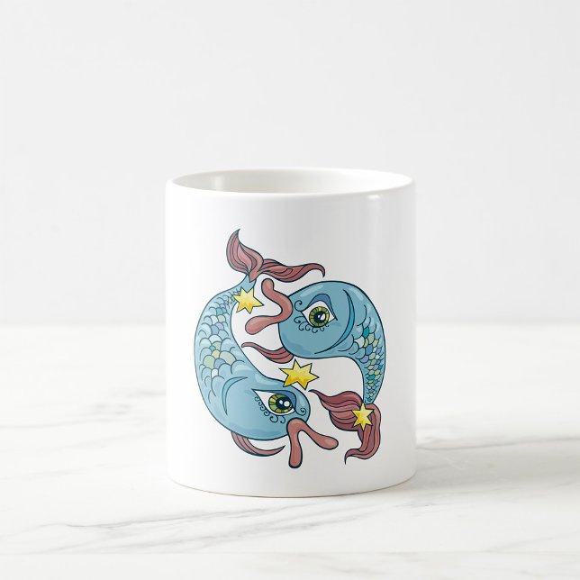Mug Poissons Zodiaque Poisson Céleste Astrologie (Créateur téléchargé)