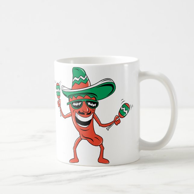 Mug Poivre de piment de danse (Droite)