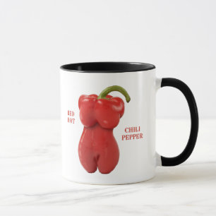 Mug Poivre de piment d'un rouge ardent