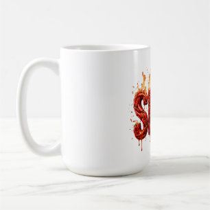 Mug Poivron Pimenté Feu Typographie Foodie Sauce Piqua