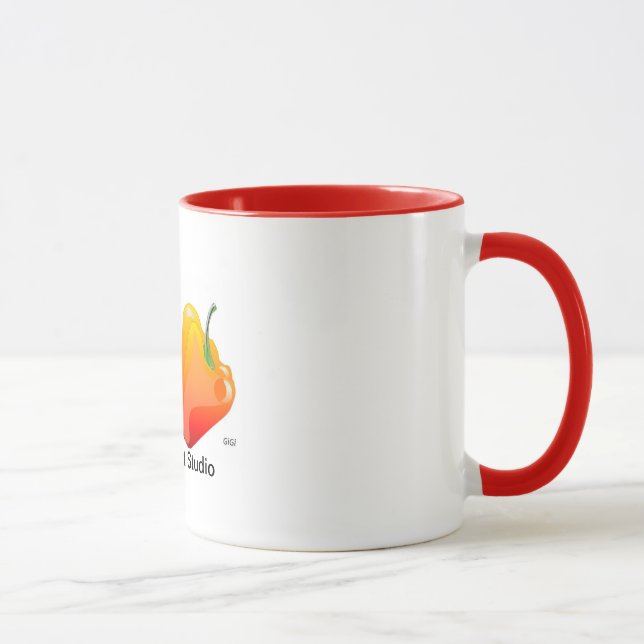 Mug Poivrons oranges (Droite)