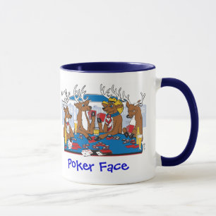 Mug Poker Face Deer