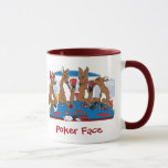 Mug Poker Face Deer<br><div class="desc">Cute Poker Face Deer jouer au poker</div>