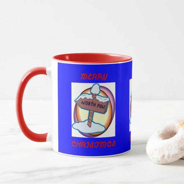 Mug Pôle Nord (Avec donut)
