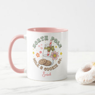 Mug Pôle Nord Lait Et Cookie Co. Café Santa Claus