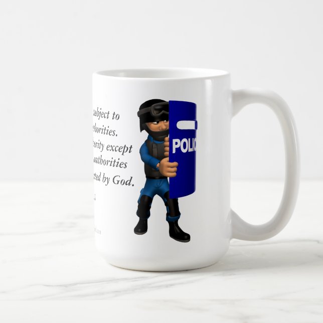 Mug Police chrétienne (Droite)