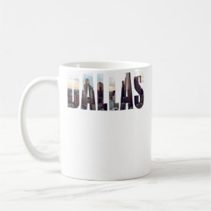 Mug Police de caractères de photographie de la skyline