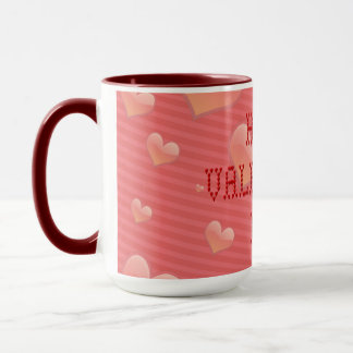 Mug Police en forme de coeur minuscule Heureuse Sainte