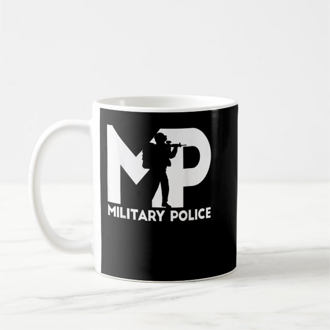 Mug Police militaire militaire de vétéran (Gauche)