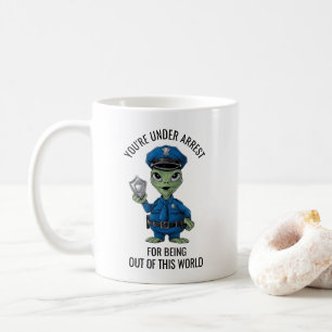 Mug Policeman Alien
