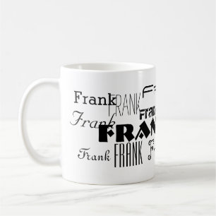Mug Polices fraîches votre nom personnalisé
