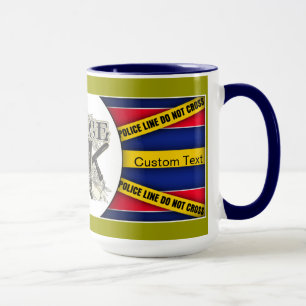 Mug Policier vintage
