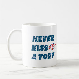 Mug Politique britannique - Ne jamais embrasser une th