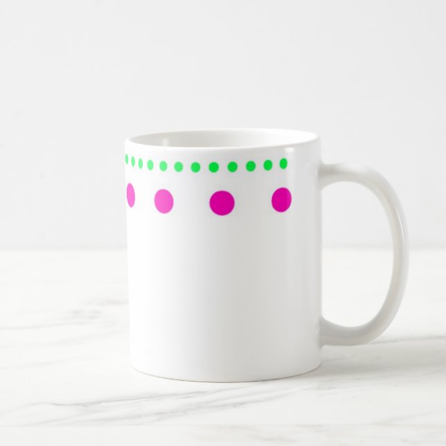 Mug polka doked pointillés (Droite)