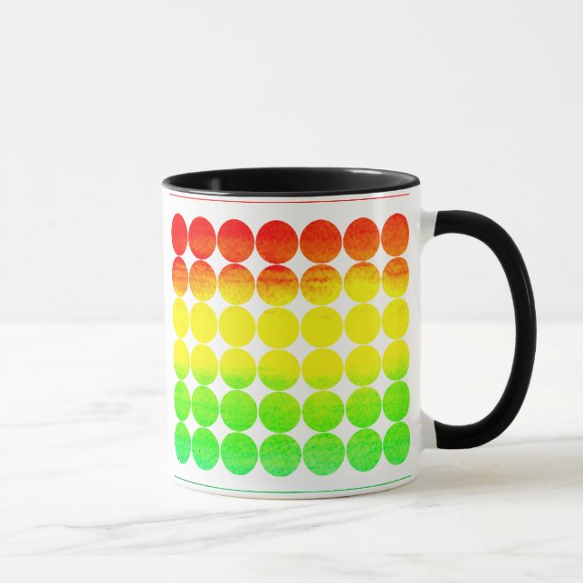 Mug Polka Point Rainbow (Droite)