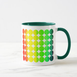 Mug Polka Point Rainbow 1