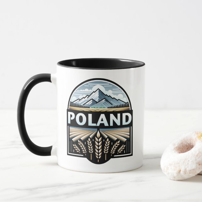 Mug Pologne (Avec donut)