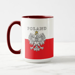 Mug Pologne avec aigle polonais
