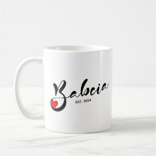 Mug Pologne Babcia Année de fondation - Grand-mère