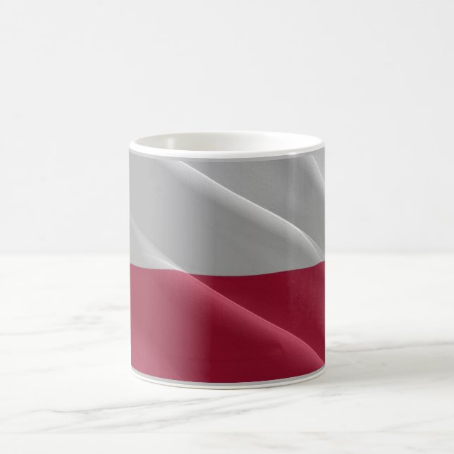 Mug Pologne - Drapeau polonais - (Centre)