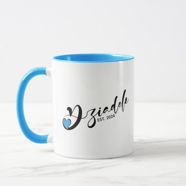 Mug Pologne Dziadek Année de fondation - Grand-père (Gauche)