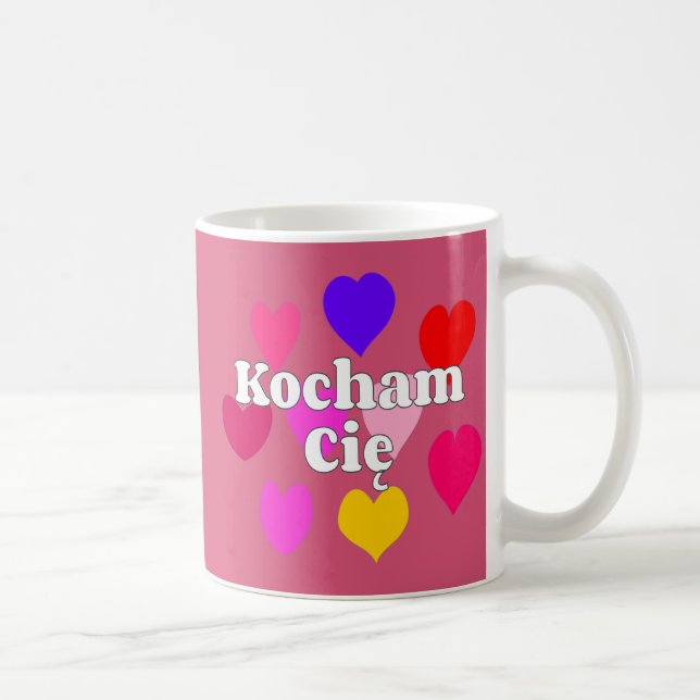 Mug Polonais - Je vous aime (Droite)