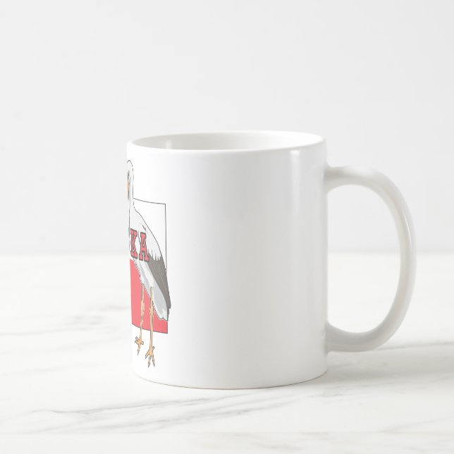 Mug Polonais White Stork Polska (Droite)