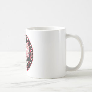 Mug Polska rouge rond Eagle