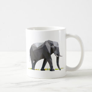 Mug polygon triangle graphic