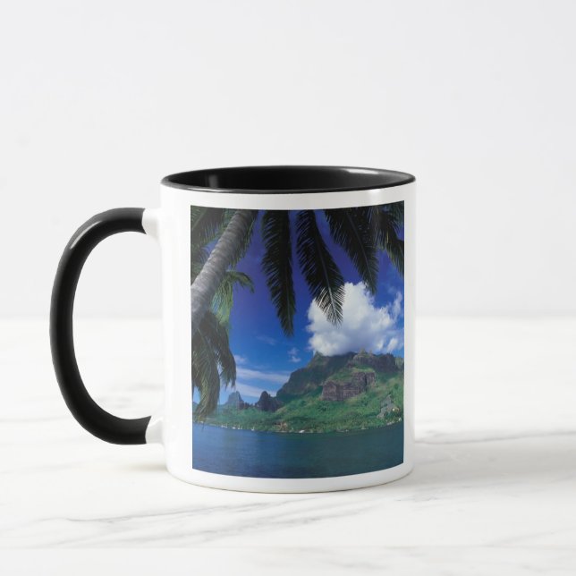 Mug Polynésie française, Moorea. Baie de Cook. Vert (Gauche)