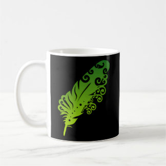 Mug Polynésie Maori Feather Tribal Tattoo Nouvelle-Zél