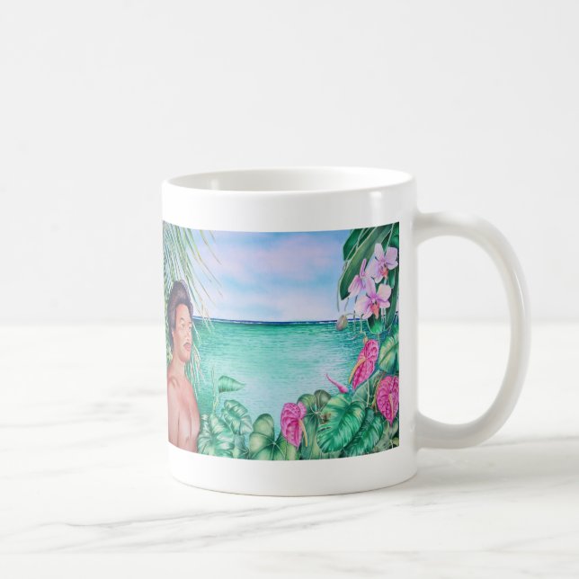 Mug Polynésien dans le paradis (Droite)