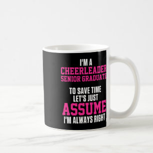 Mug Pom-pom girl Cheerleading Acclamantion à droite Te