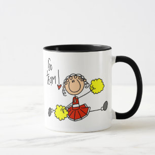 Mug Pom-pom girl rouge