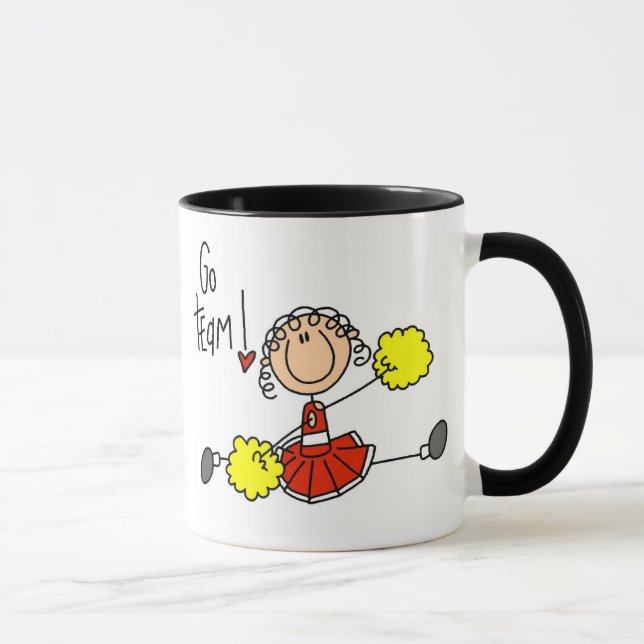 Mug Pom-pom girl rouge (Droite)