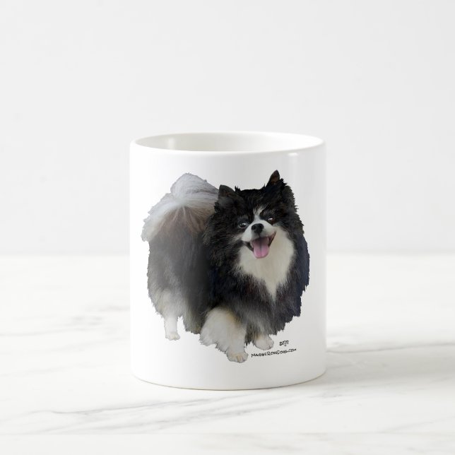 Mug Pomeranian noir (Centre)