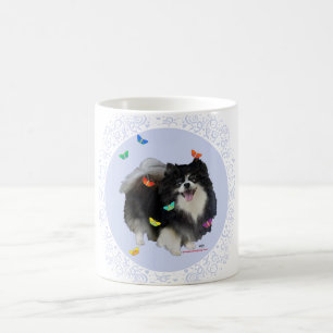 Mug Poméranie avec Papillons