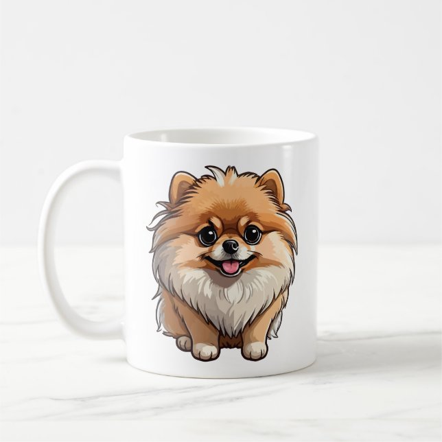 Mug Poméranien (Gauche)