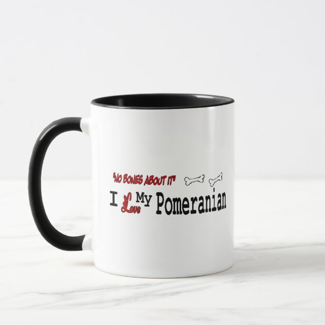 Mug Poméranien (I Love) (Gauche)