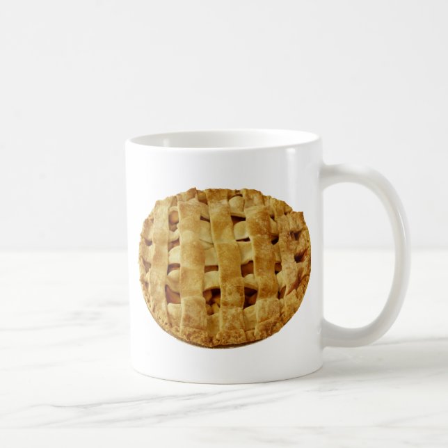 Mug Pomme Fabriquée Américaine Pie Zig Zag Crust (Droite)
