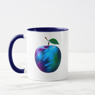 Mug Pomme originale de part ses couleurs.