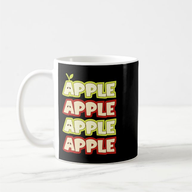 Mug Pomme Répéter Apple Picking Farmer (Gauche)