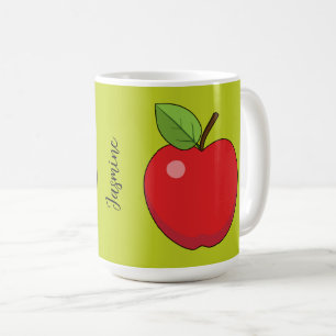 Mug Pomme rouge   Ajouter un nom propre