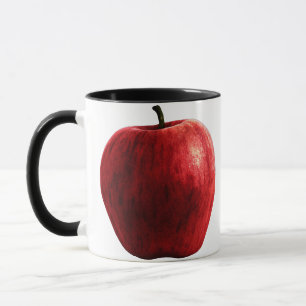 Mug Pomme rouge brillante