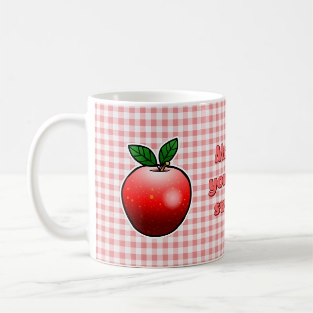 Mug Pomme Rouge Sucrée (Gauche)
